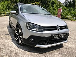 Volkswagen CROSS POLO 1.2 AT SILVER 2013